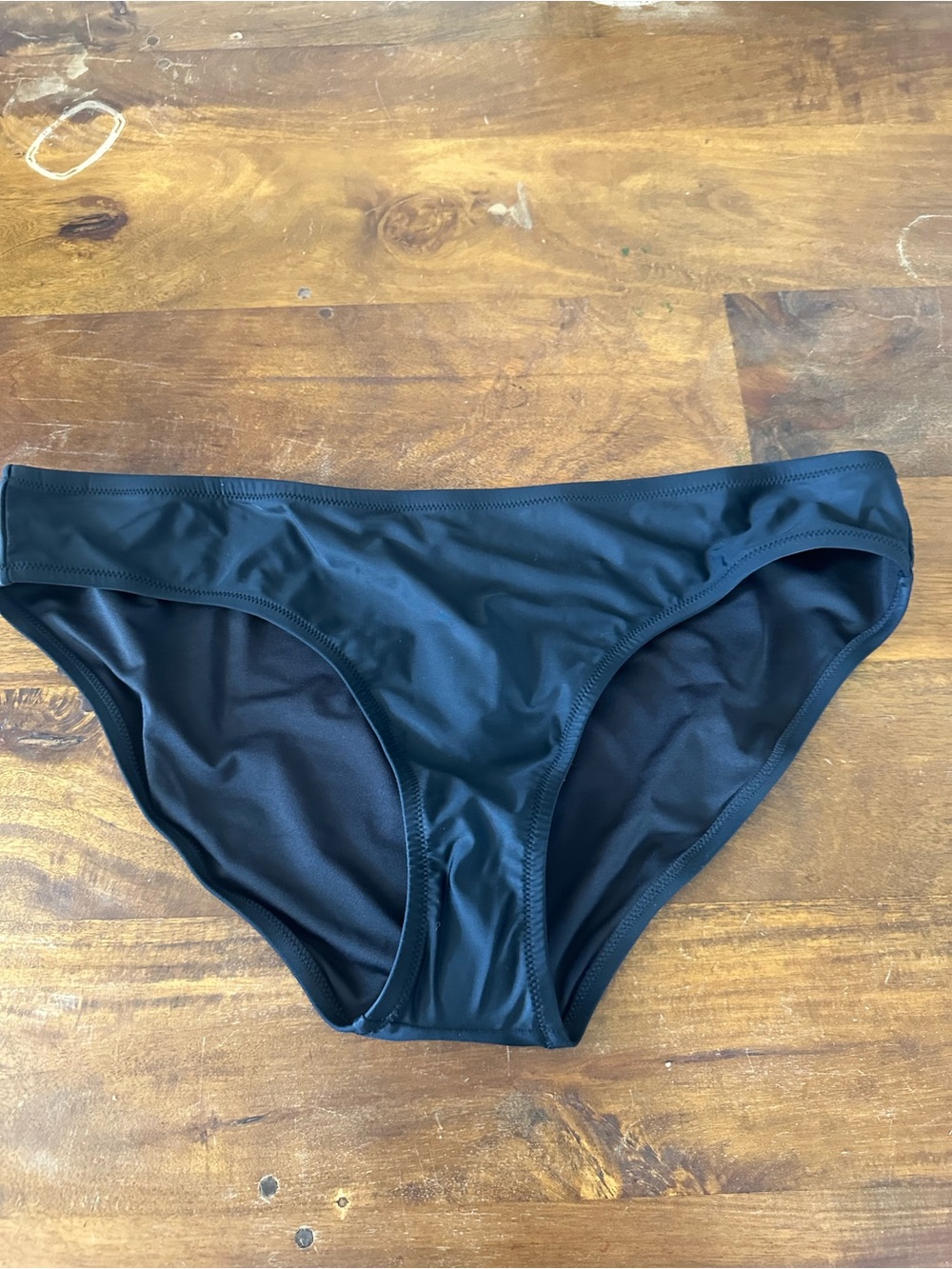 J. Crew classic full coverage black bikini bottoms swimsuit size XXL NWT BC114